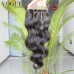 4x4 Body Wave Brazilian Virgin Hair Silk Base Closure,Free/Middle/3 Part Silk Top Closure